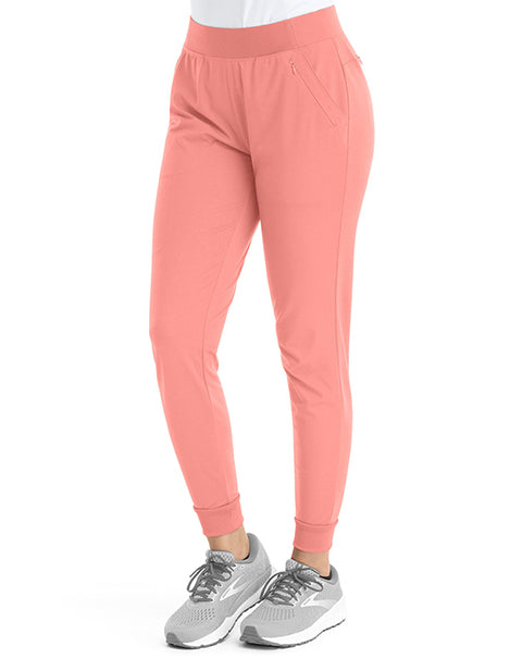 Maevn Women's Mid Rise Elastic Jogger Pants 60302