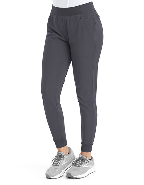 Maevn Women's Mid Rise Elastic Jogger Pants 60302